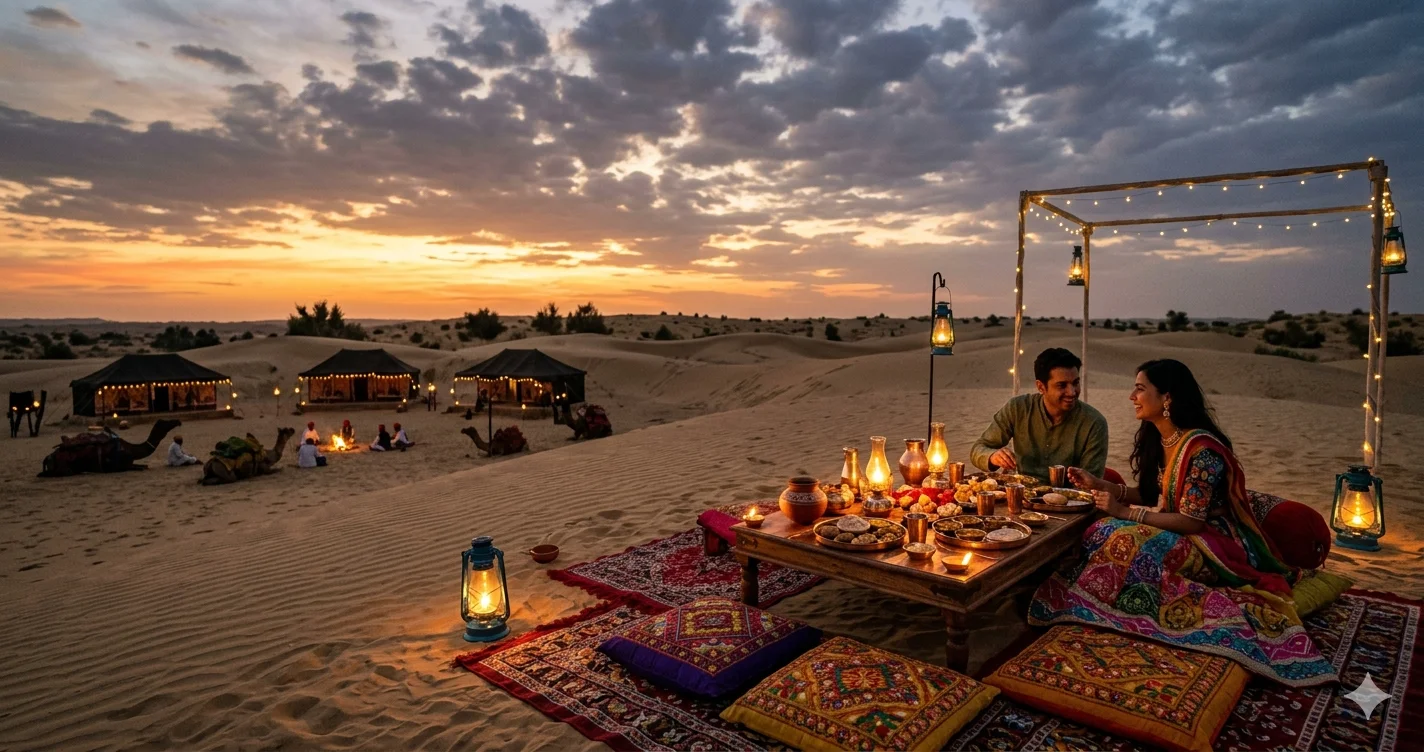 Romantic Desert Dining